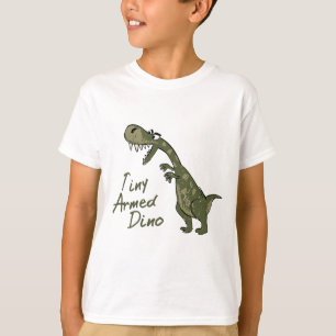 Kleiner bewaffneter Dino T-Shirt
