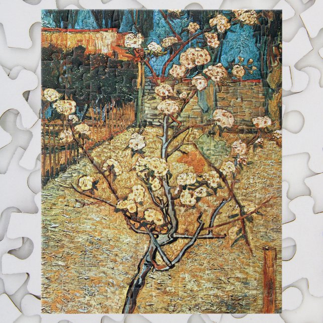 Kleiner Birnbaum in Bloom von Vincent van Gogh Puzzle (Von Creator hochgeladen)