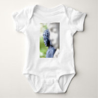 Kleiner blauer Buddha