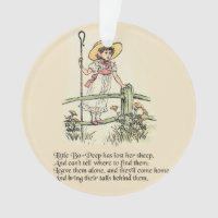 Kleiner Bo-Peep: Klassisches Kate Greenaway-Kinder