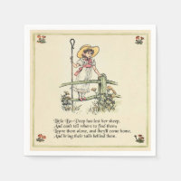 Kleiner Bo-Peep: Klassisches Kate Greenaway-Kinder