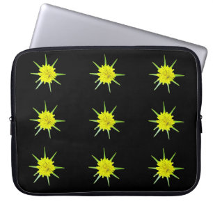 Kleiner Bocksbart Wildblumen-Laptop-Hülle Laptopschutzhülle