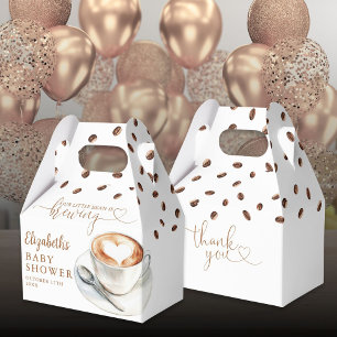 Kleiner Bohne Braut Kaffee Thema Baby Shower Geschenkschachtel