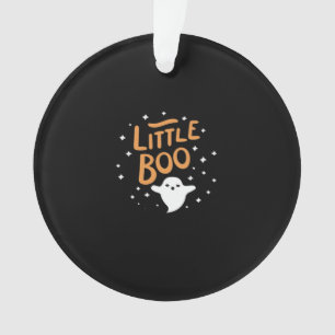 Kleiner Boo Frohes Halloween Vintage-Klassiker Ornament