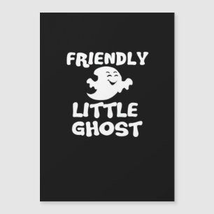 Kleiner Boo Halloween Druck Magnetkarte
