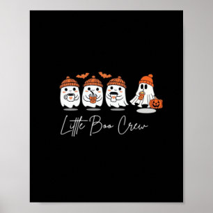 Kleiner Boo Halloween Druckdesign Poster