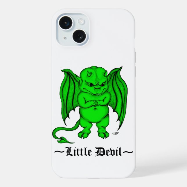 Kleiner böser Teufel iPhone Hülle (Rückseite)