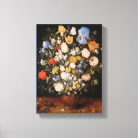 Kleiner Bouquet von Blume in einer Keramik Vase