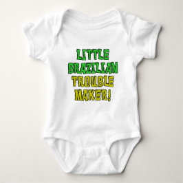 Kleiner brasilianischer Trouble Maker Baby Strampler