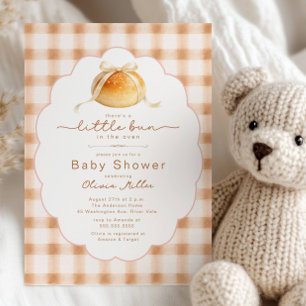 Kleiner Braten im Ofen - Baby Shower Einladung