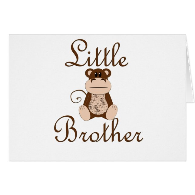 Kleiner Bruder-Affe (Vorderseite (Horizontal))
