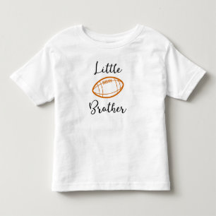 Kleiner Bruder ~ Bruder Designs Football Kleinkind T-shirt