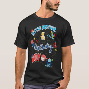 Kleiner Bruder des Geburtstagsjunge Matching T-Shirt