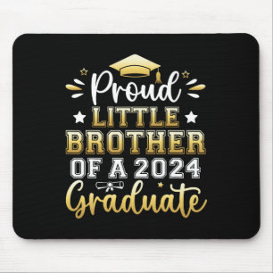 Kleiner Bruder eines Abiturs von 2024 Mousepad
