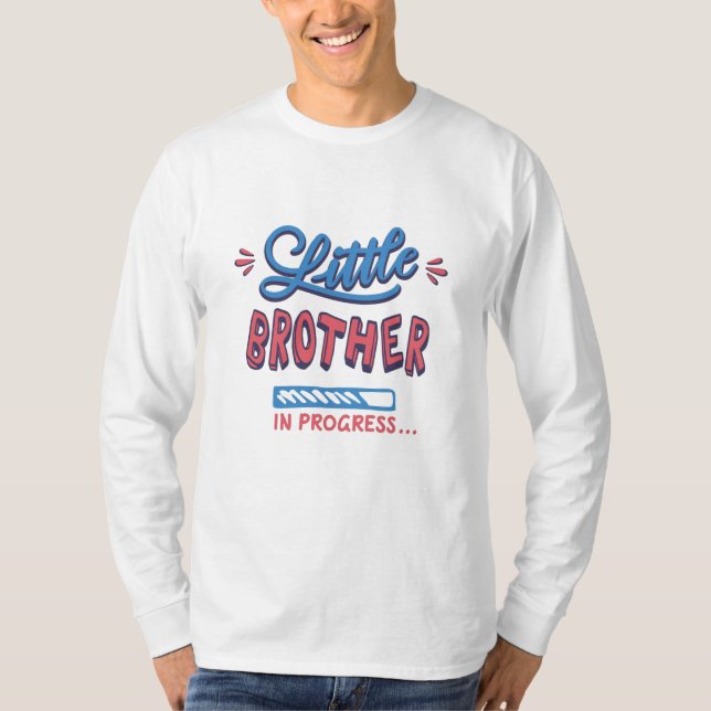 Kleiner Bruder im Gange T-Shirt (Vorderseite)