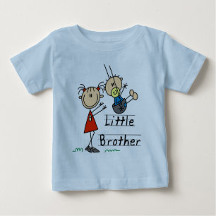Kleiner Bruder mit große Schwester-T-Shirts Baby T-shirt