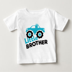 Kleiner-Bruder-Monstertruck Baby T-shirt
