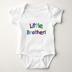 Kleiner Bruder-Primärfarbt-shirts und -geschenke Baby Strampler