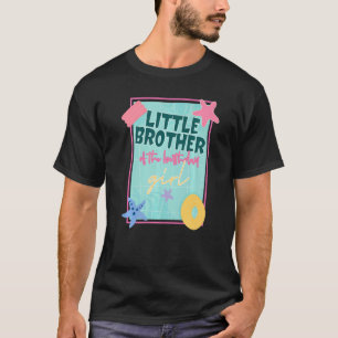 Kleiner Bruder von Birthday Girl Pool Thema Matchi T-Shirt