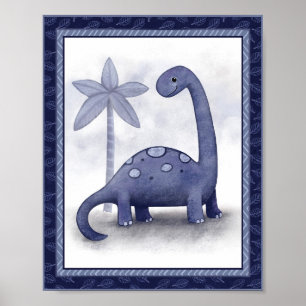 Kleiner Brüller-Dinosaurier - Brachiosaurus-Kinder Poster