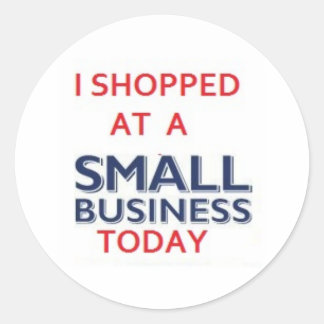 KLEINER BUSSTICKER RUNDER AUFKLEBER