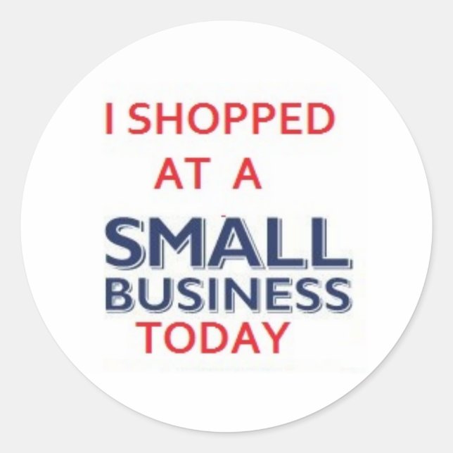 KLEINER BUSSTICKER RUNDER AUFKLEBER (Vorderseite)