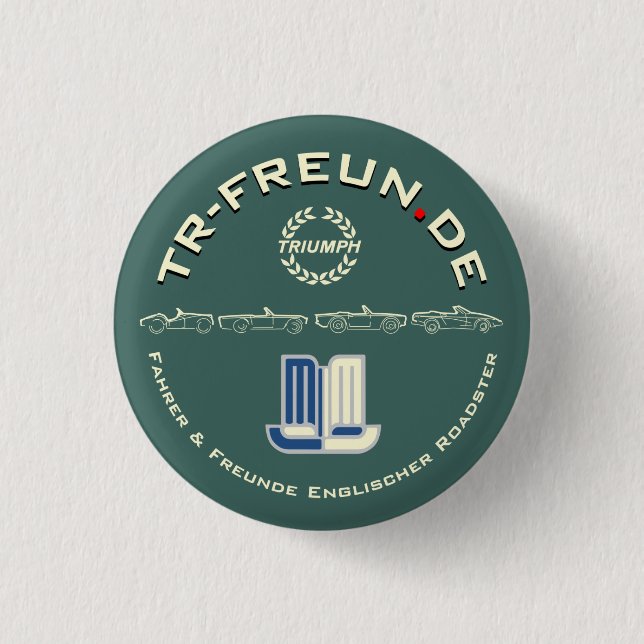 Kleiner Button der TR-Freunde (Vorderseite)