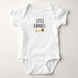 Kleiner Cannoli-Baby-Gebäck-Shirt, Hipster-Baby Baby Strampler