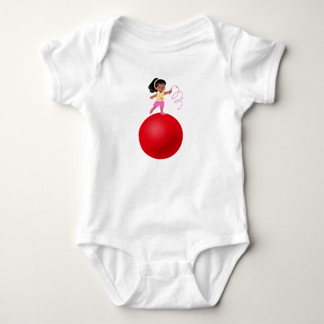 Kleiner Circus Star. Baby Strampler (Vorderseite)