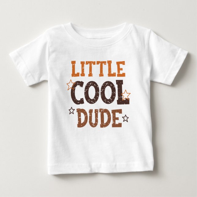 Kleiner Cooler Typ Baby T-shirt (Vorderseite)