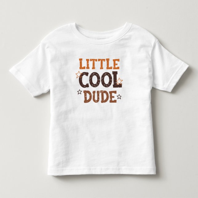 Kleiner Cooler Typ Kleinkind T-shirt (Vorderseite)