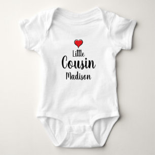 Kleiner Cousin Personalisiert Baby Strampler