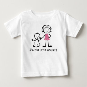 Kleiner Cousin Strichmännchen T - Shirt