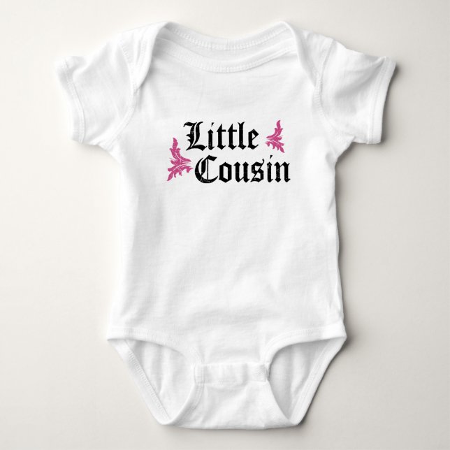 Kleiner Cousin Vintag Baby Strampler (Vorderseite)