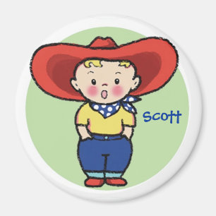 Kleiner Cowboy - sprechender Magnet