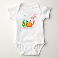 Kleiner Crabby Krabben-T - Shirt/Baby-Bodysuit