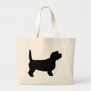 Kleiner Dachshund Griffon Vendeen Gang Jumbo Stoffbeutel