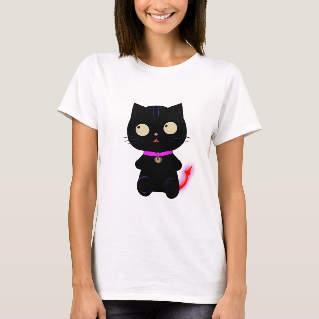 KLEINER DEMON CAT-T - SHIRT (Vorderseite)