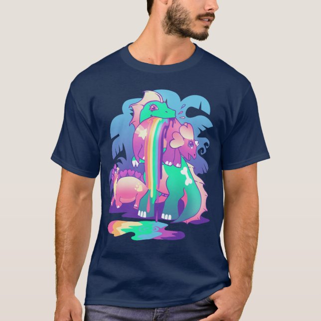 Kleiner Dinosaurier T-Shirt (Vorderseite)