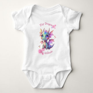 Kleiner Drache, große Attitüde – Süßer Kawaii-Drac Baby Strampler