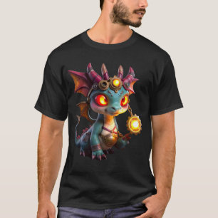 Kleiner Drache, große Energie – Die Glut-Uhrling T-Shirt