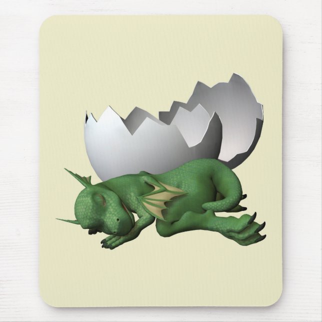 Kleiner Drache Mousepad (Vorne)