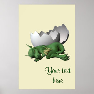 Kleiner Drache Poster