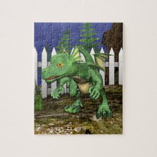 Kleiner Drache Puzzle