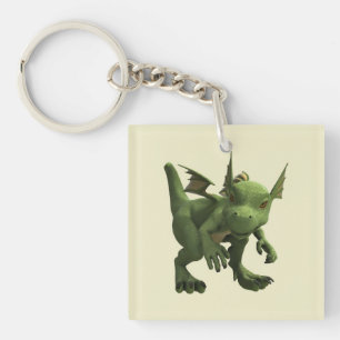Kleiner Drache Schlüsselanhänger