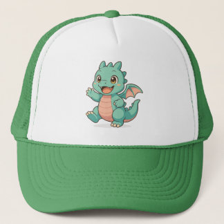 Kleiner Drachen Charme Baseballkappe Truckerkappe