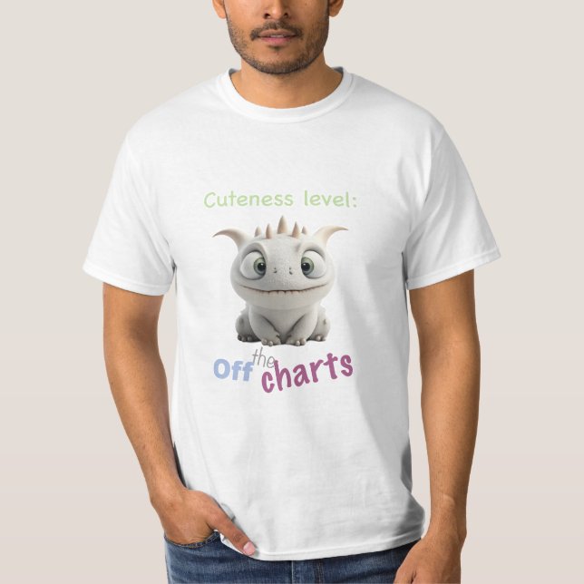 Kleiner Drachenstand Niedlich Adorable Funny T-Shirt (Vorderseite)