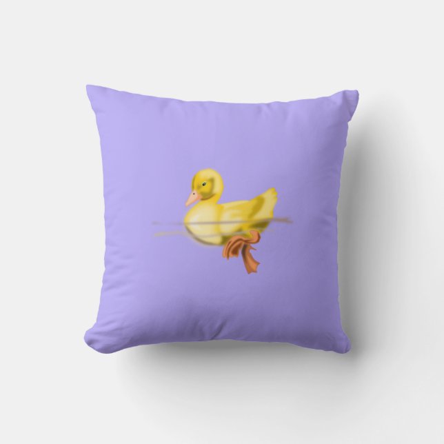Kleiner Duckling Kissen Farben (Vorderseite)
