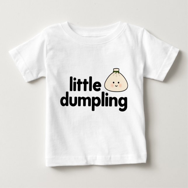 Kleiner Dumpling-Baby-T - Shirt (Vorderseite)