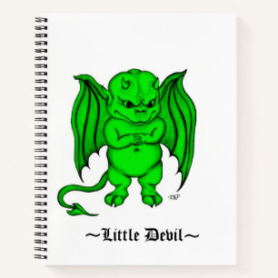 Kleiner ekliger Teufel Notizbuch